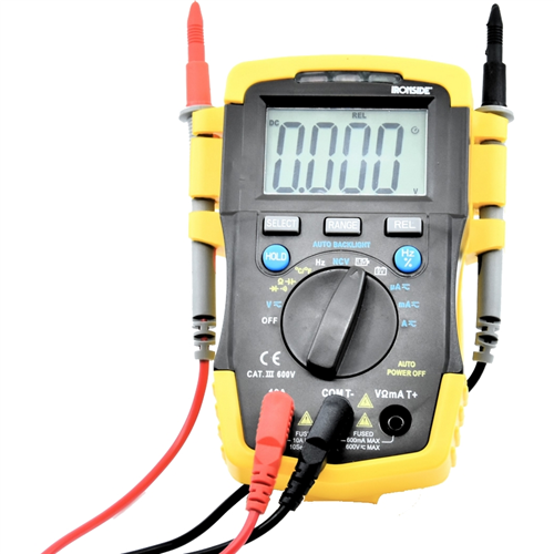 Multimeter Digitaal Ironside - 200mA/250V CATIII