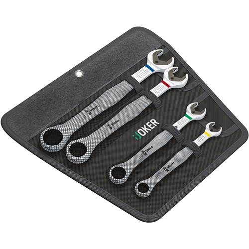 Steek-Ringratelset Joker Wera - 4-DELIG 6000 SET-1 / HOEK 30°