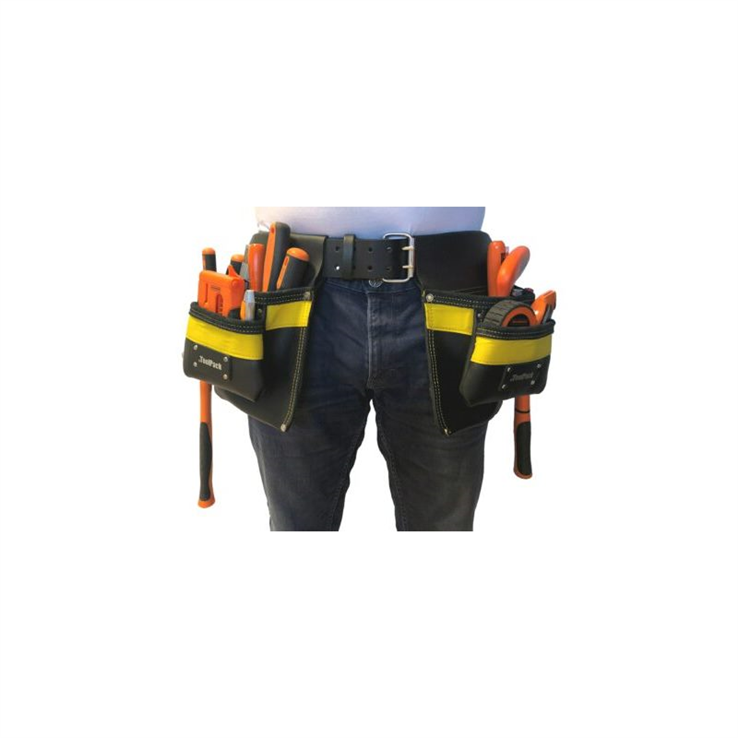 gereedschapsgordel geolied leer toolpack