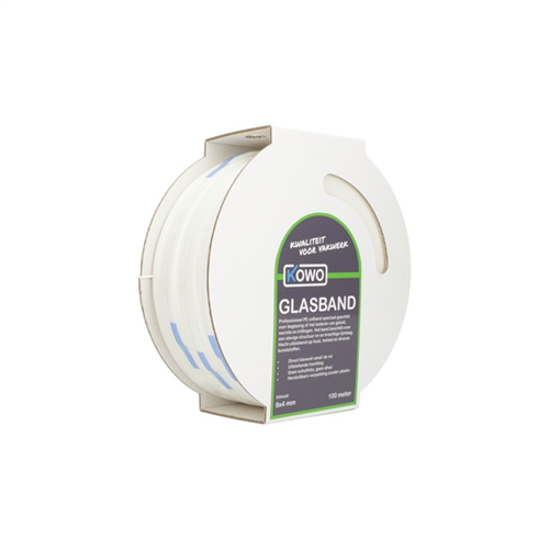 Glasband Pe Kowo - 9X2MM 100M WIT