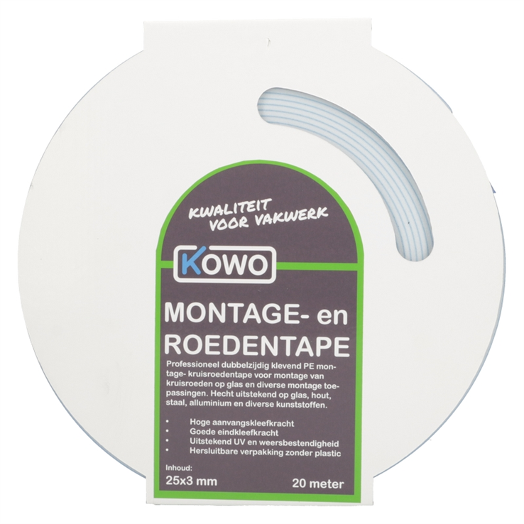 kruisroeden montagetape kowo