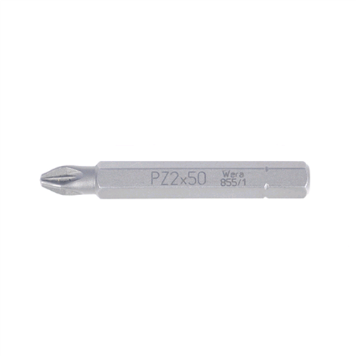Schroefbit Lang Pozidriv Wera - 855/1Z PZ2 50MM 1/4''