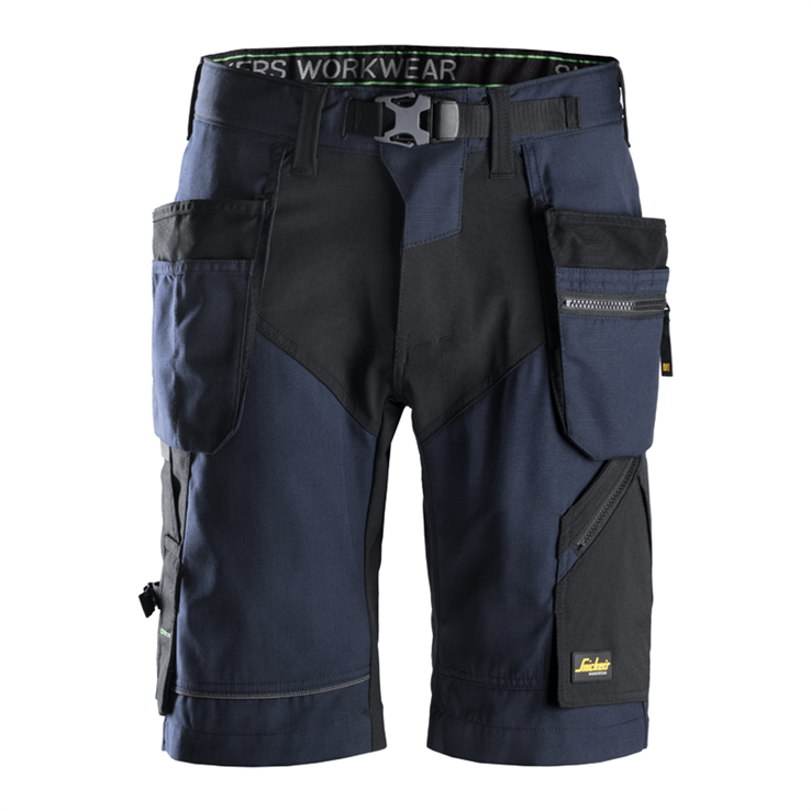 werkbroek+ kort flexiwork snickers