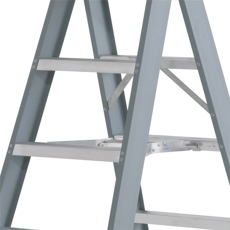 dubbele trap aluminium gecoat dirks