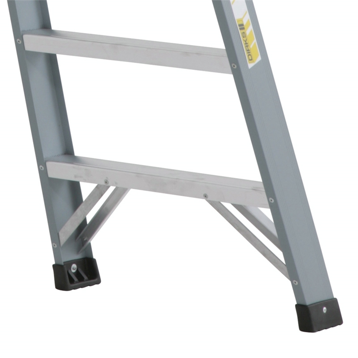 dubbele trap aluminium gecoat dirks