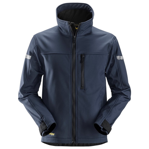 Jack Softshell Allroundwork Snickers - 1200 DONKERBLAUW/ZWART XS
