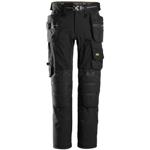 Werkbroek Allroundwork Stretch Snickers - 6590 ZWART 048