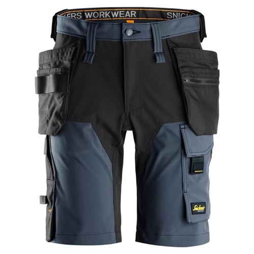 Short Allroundwork Stretch Snickers - 6175 DONKERBLAUW/ZWART 050