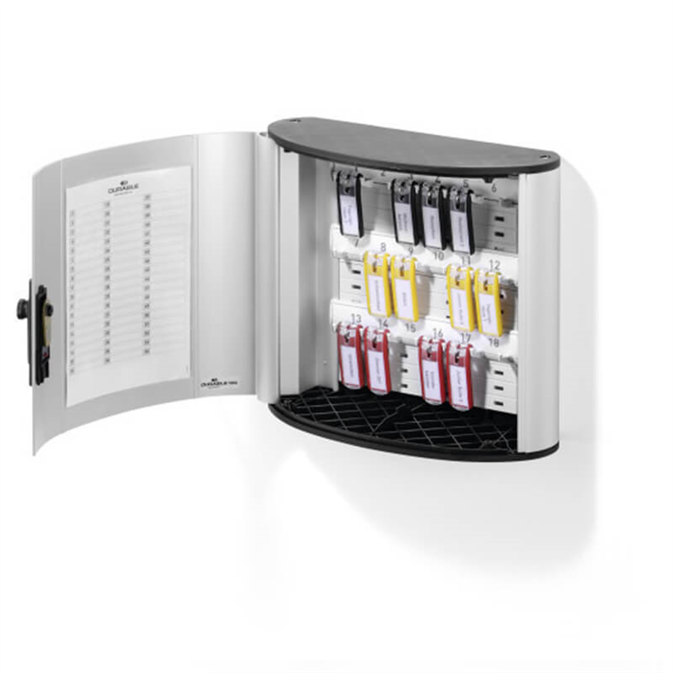 code sleutelkast aluminium durable