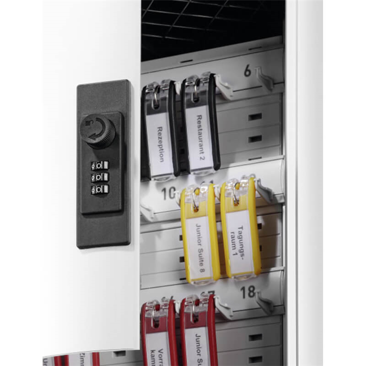 code sleutelkast aluminium durable