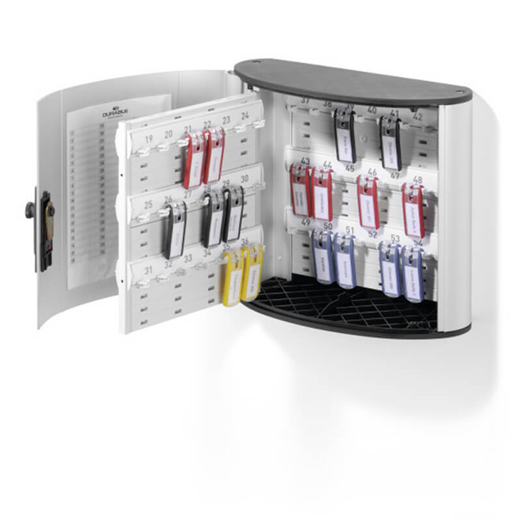 code sleutelkast aluminium durable
