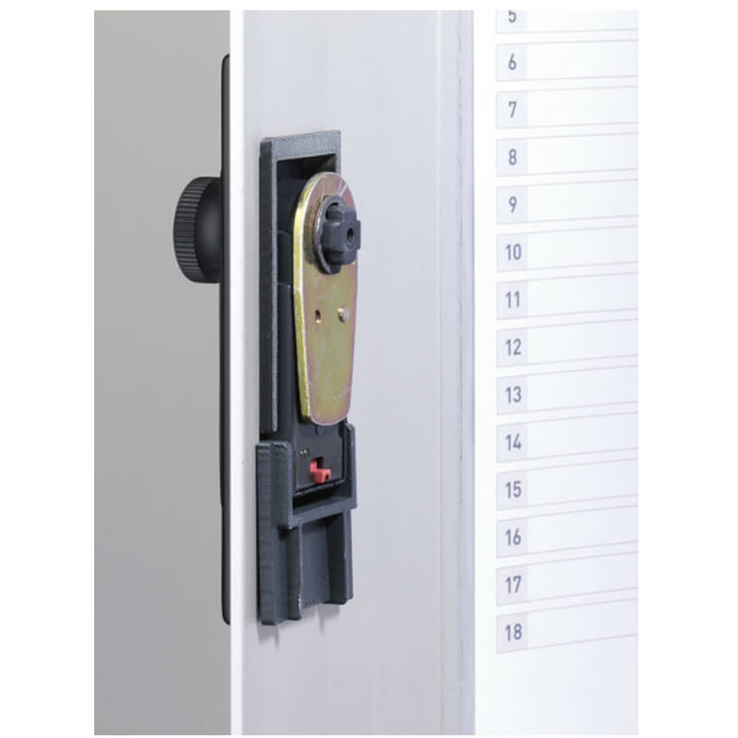 code sleutelkast aluminium durable