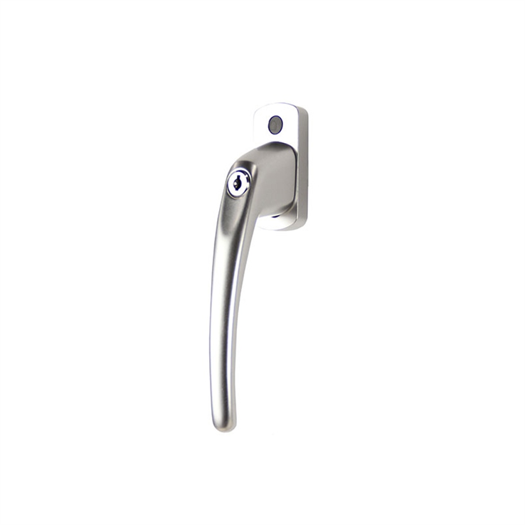 raamkruk recht aluminium f1 hako