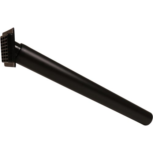 Vloerventilatiekoker Renovatie Kelfort - 550X 50MM ZWART