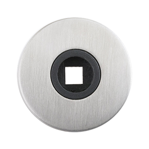 Deurkrukrozet Rvs A2 Oxloc - Ø52X11MM AFGERONDE ROZETRAND