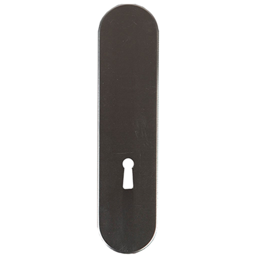 Kortschild Aluminium F1 Oxloc - PARIJS SL.56MM Z.KRUKGAT