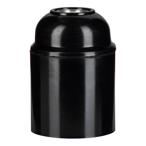 Lamphouder Bakeliet Bailey - E27 ZWART GLAD