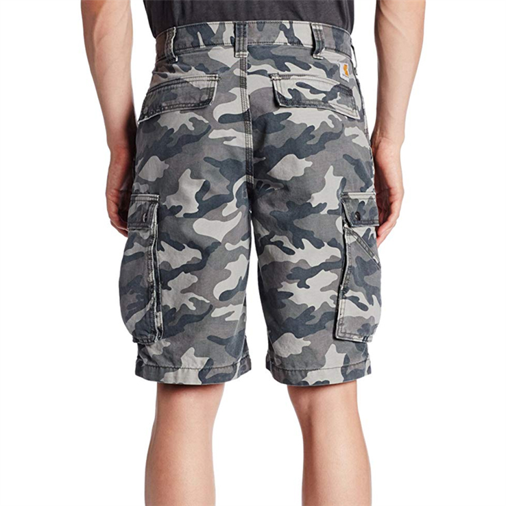 short rugged camo carhartt