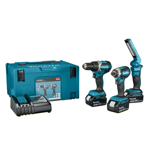 Accu Combiset Makita 5.0Ah/18.0V - DLX3090TJ 18.0V + 3 ACCU'S