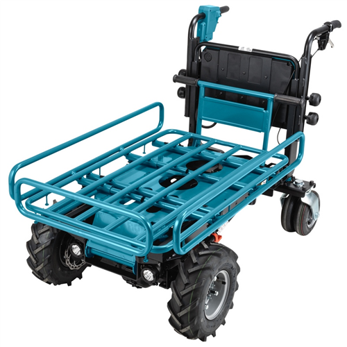 Accu Kruiwagen Met Rek Makita - DCU604Z 2X18.0V