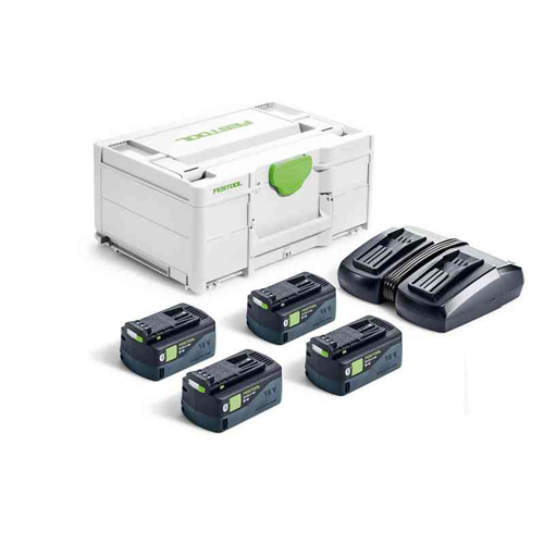 Startset Festool - SYS 18V 4X5.0/TCL6DUO