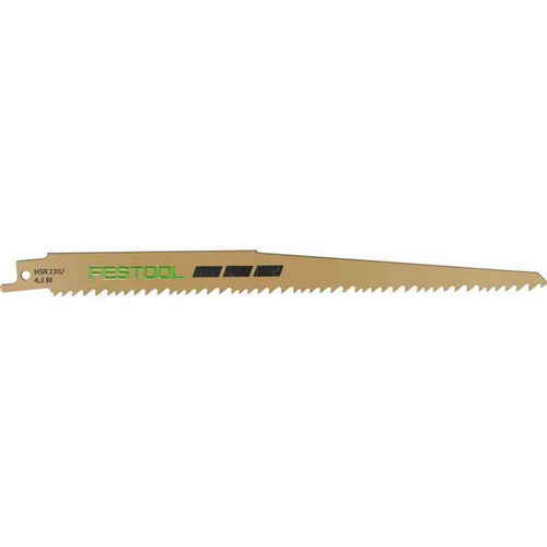 Reciprozaagblad Festool Wood - HSR 230/4.3 SET à 5 STUKS