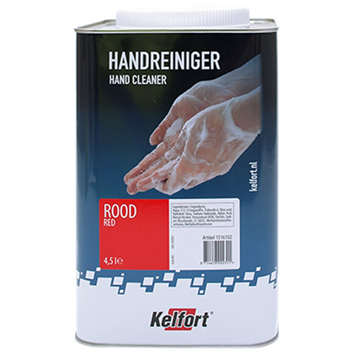 Handreiniger Met Korrel Kelfort - ROOD 4.5L