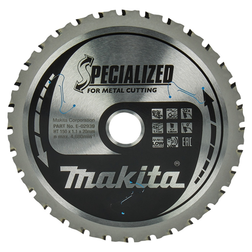 Cirkelzaagblad Hm Makita - 150X1.1X20MM 32T TCG