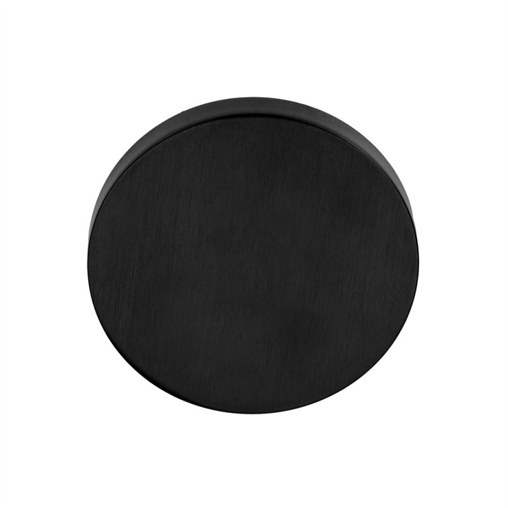 blindrozet pvd mat zwart