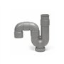 sifon universeel pvc rwa grijs-3