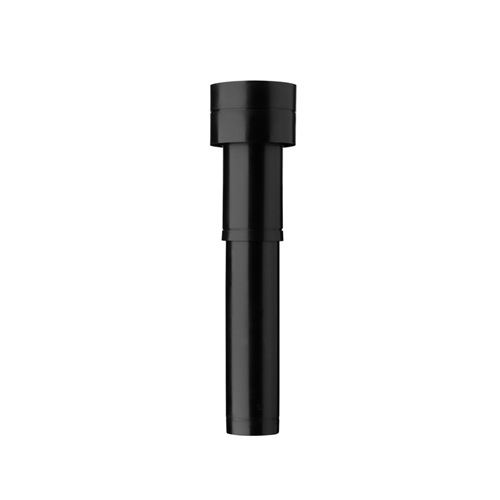 Dakdoorvoer Ventub Ubbink - 110X 780MM ZWART