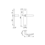 deurkrukgarnituur aluminium f1 hoppe-5