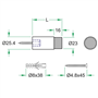 deurbuffer rvs a2 oxloc-9
