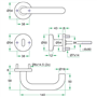 knop/kruk rvs oxloc-9