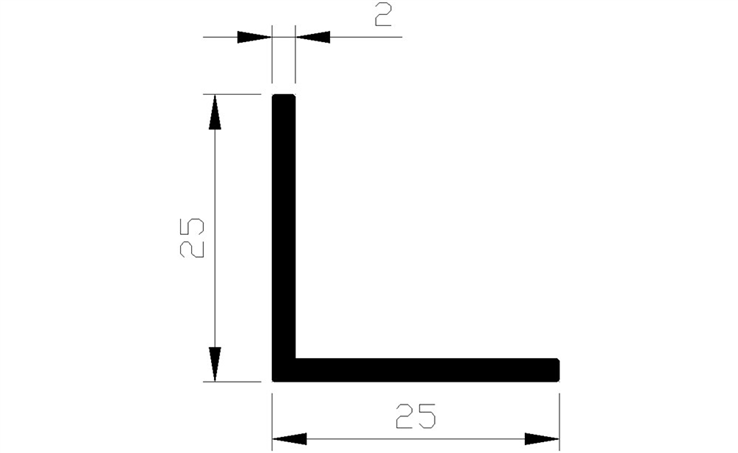 hoekprofiel aluminium brute