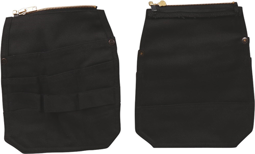 Sidepockets Afritsbaar Kelfort - ZWART SET à 2 STUKS