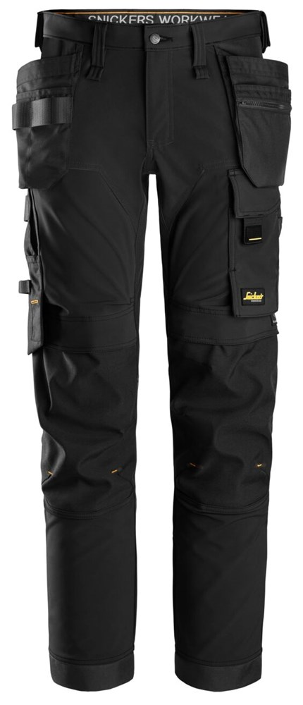 Werkbroek Allroundwork Stretch Snickers - 6275 ZWART 048