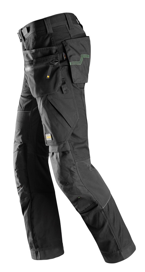 Werkbroek+ Flexiwork Snickers - 6902 ZWART 044