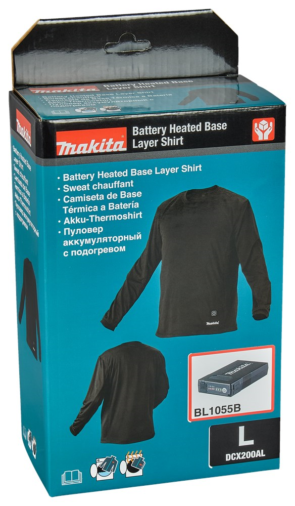 ondershirt verwarmd makita
