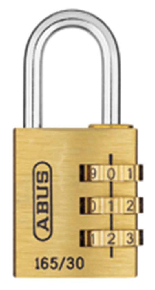 hangslot messing cijfercombinatie abus