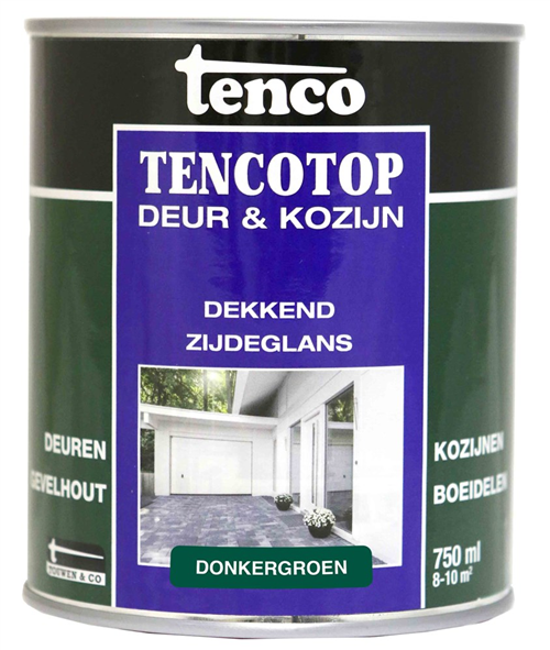 Beits Dekkend Zijdeglans Donkergroen - TENCOTOP  750ML