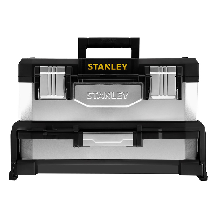 gereedschapskist galva/zwart stanley
