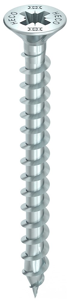Spaanplaatschroef Verzinkt Heco - 4.0X 40MM PK PZ2 (á 1000)