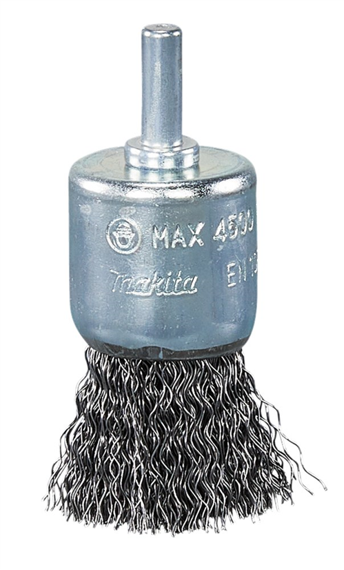 Penseelborstel Staaldraad Gegolfd Makita - 30MM DRAAD 0.30MM