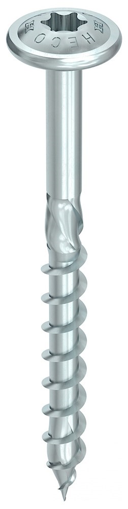 Tellerkopschroef Verzinkt Heco -  8.0X140MM TK T40