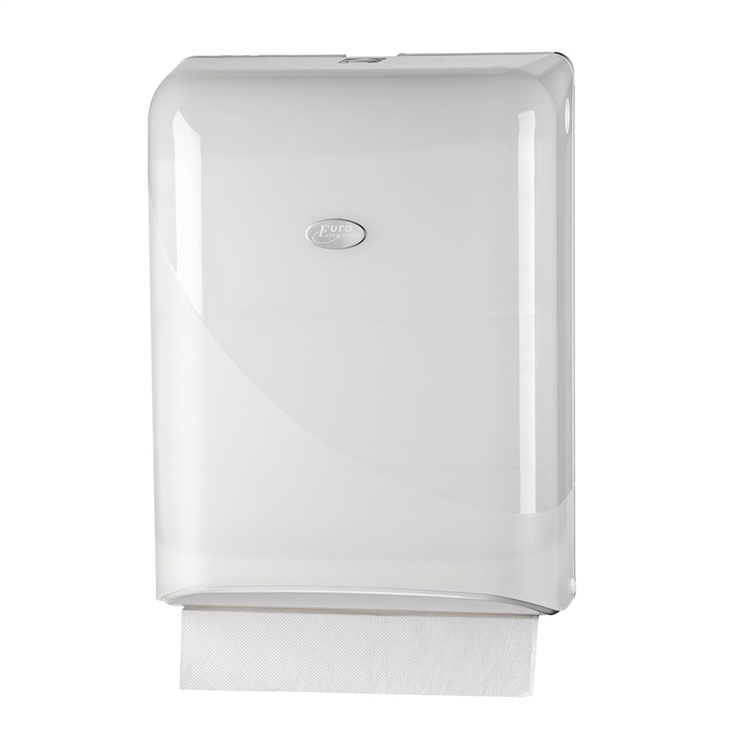 handdoekdispenser pearl white euro