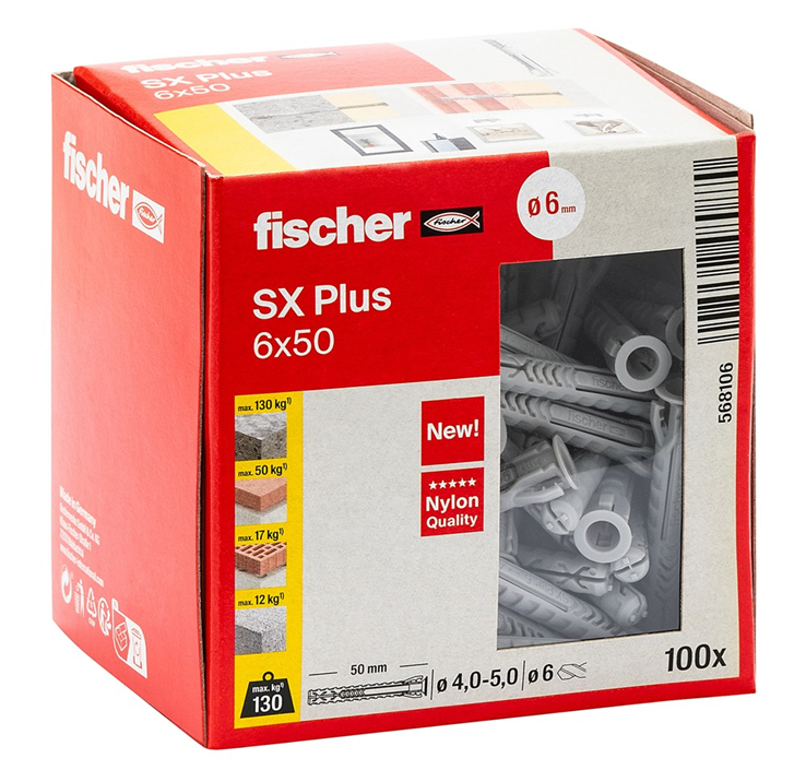 plug nylon fischer