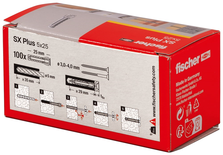 plug nylon fischer