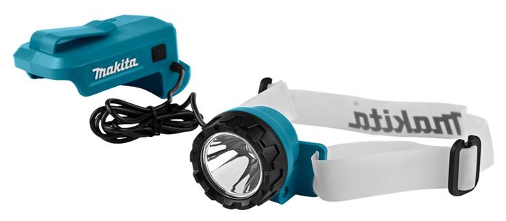 hoofdlamp led li-ion makita