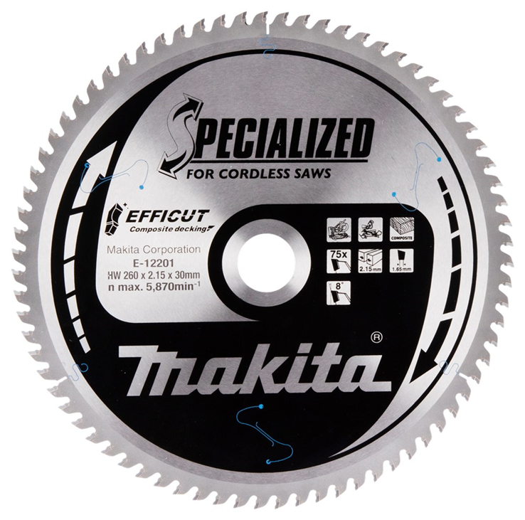 cirkelzaagblad hm makita